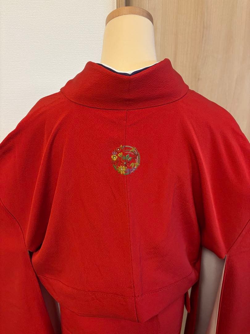 saki様 振袖のみ　赤 刺繍 sMH2511051