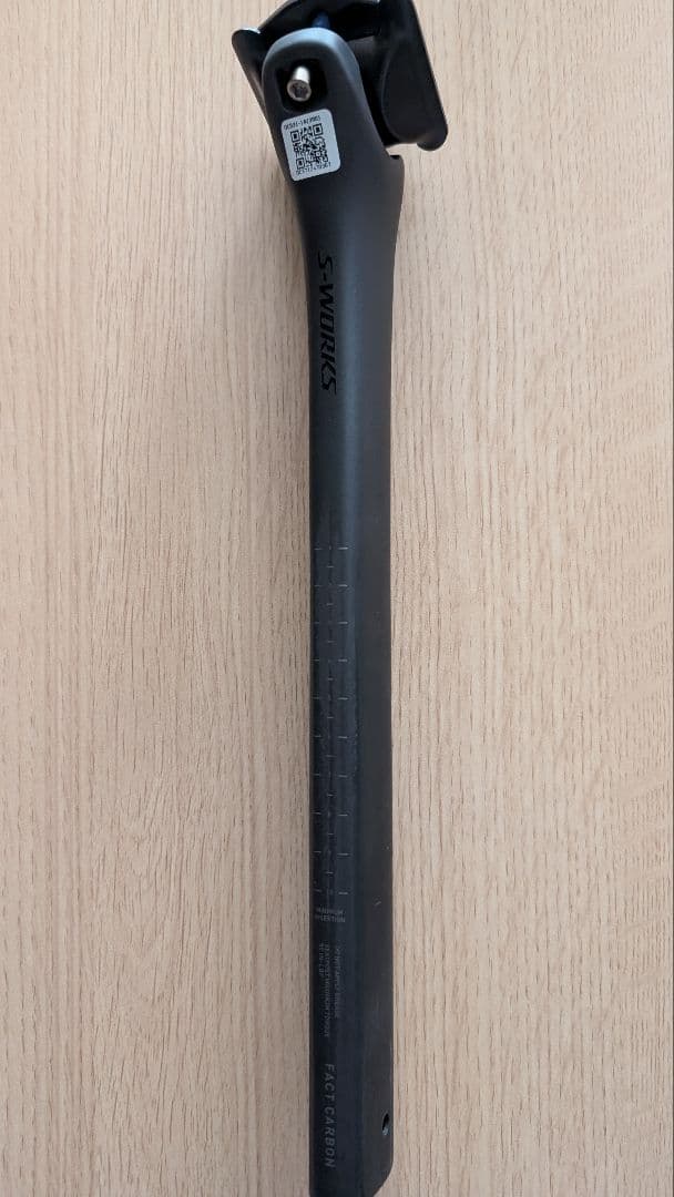 Tarmac SL8 シートポスト 300mm 15mmオフセット