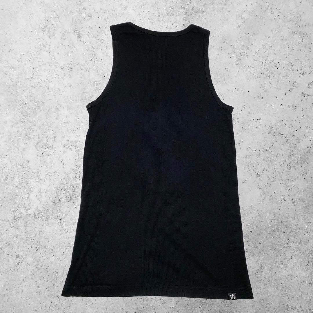Hysteric Glamour ブラック タンクトップ プリントロゴ