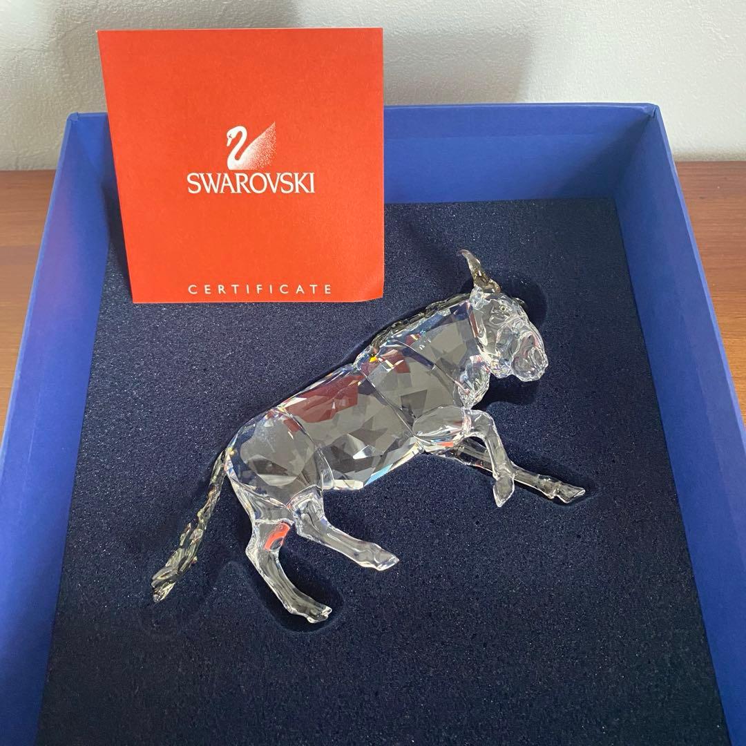 SWAROVSKI スワロフスキー クリスタル Gnu ヌー 置物