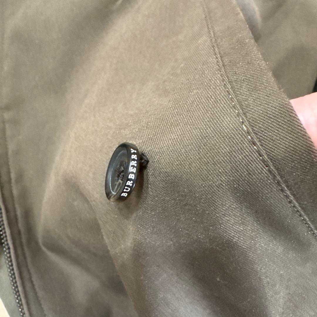 BURBERRY ブラウン ジップアップジャケット