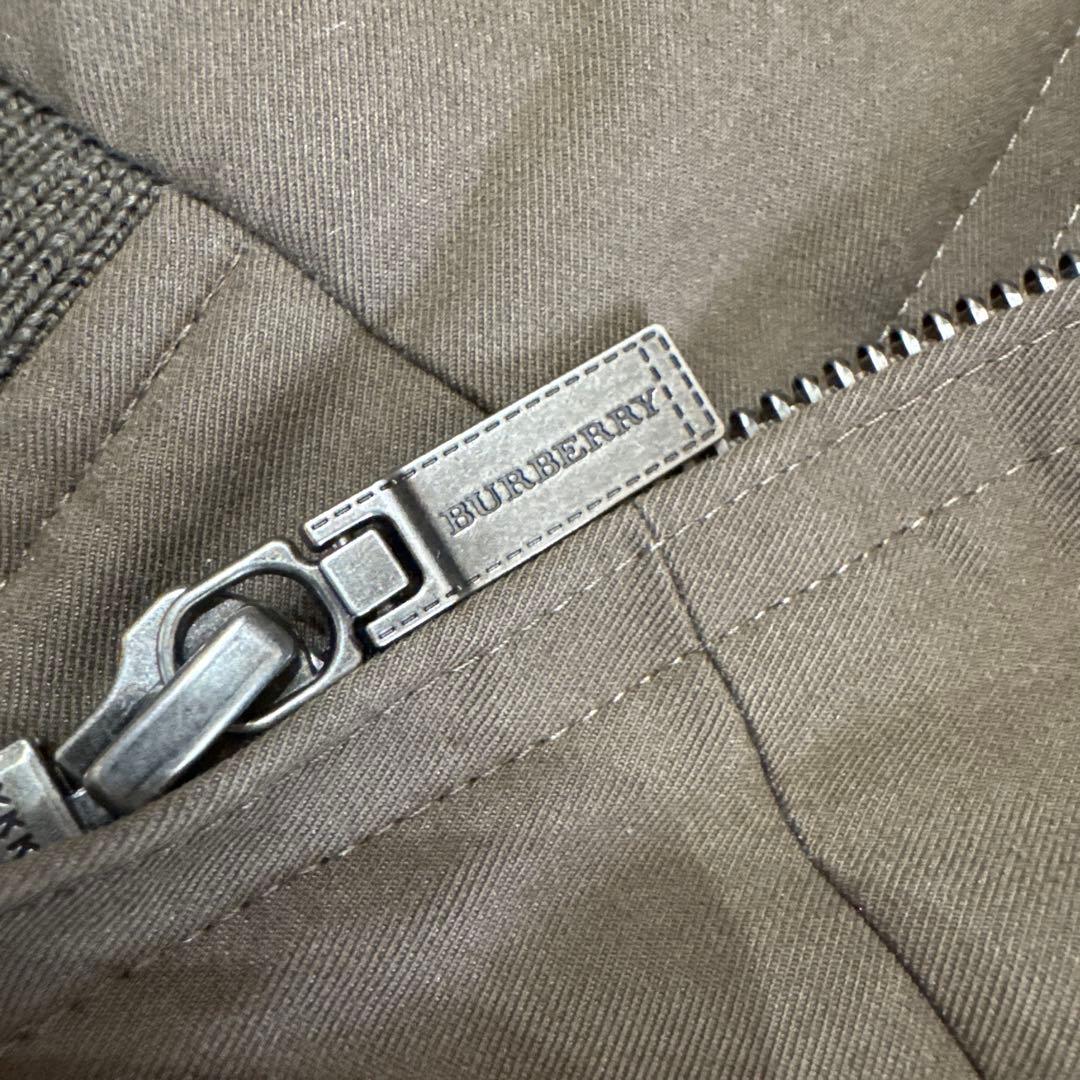 BURBERRY ブラウン ジップアップジャケット