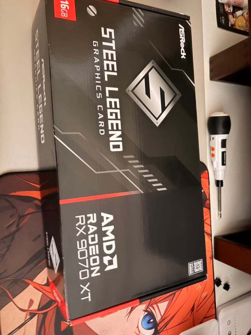 グラフィックボード・グラボ・ビデオカード ASRock Radeon RX 9070 XT 16GB