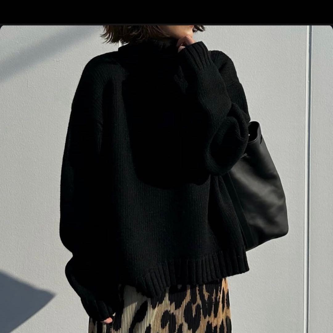 ok.soon pullover turtle knit タートルネックニット
