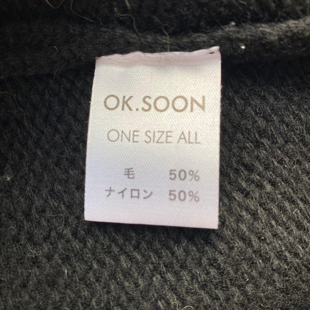 ok.soon pullover turtle knit タートルネックニット