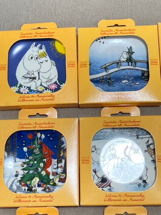 ARABIA ムーミンウォールプレート9点まとめ売り　廃盤品