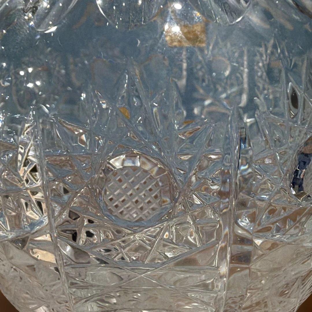 Lausitzer Crystal (ラウジッツァー・クリスタル)花瓶東ドイツ製