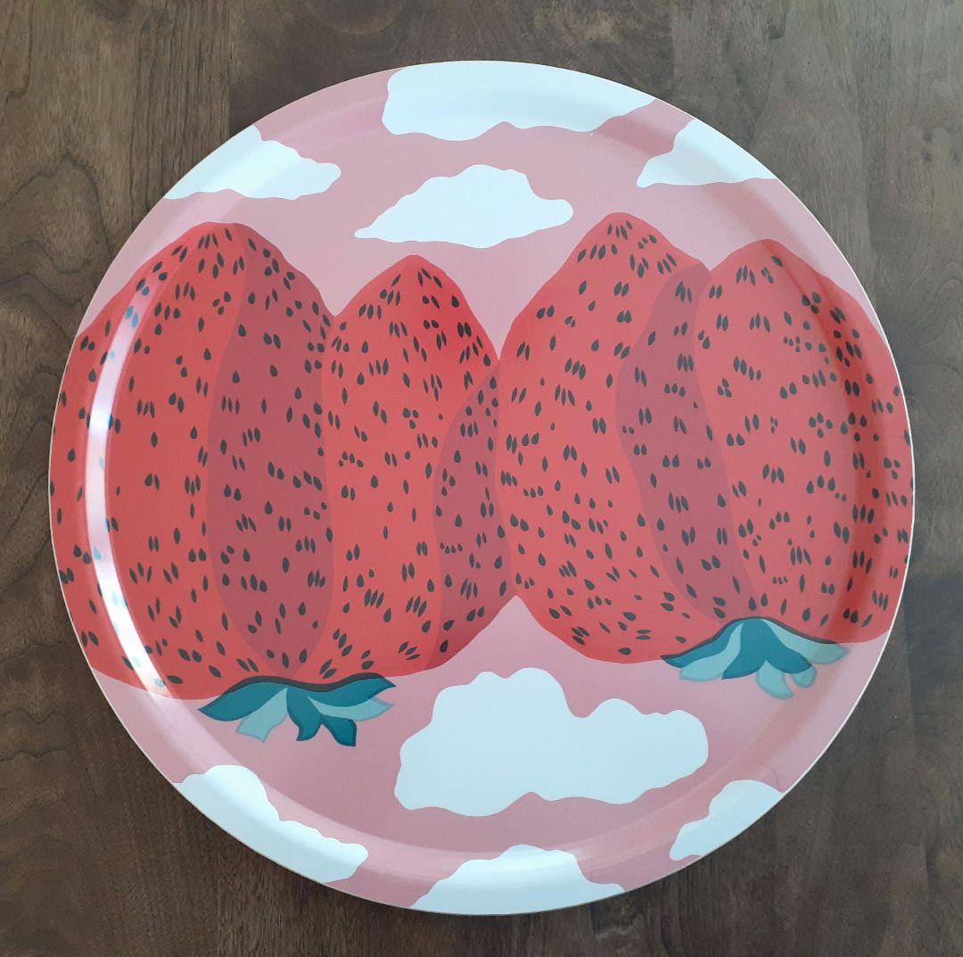 マリメッコ　マンシッカヴォレット　お盆　トレイ