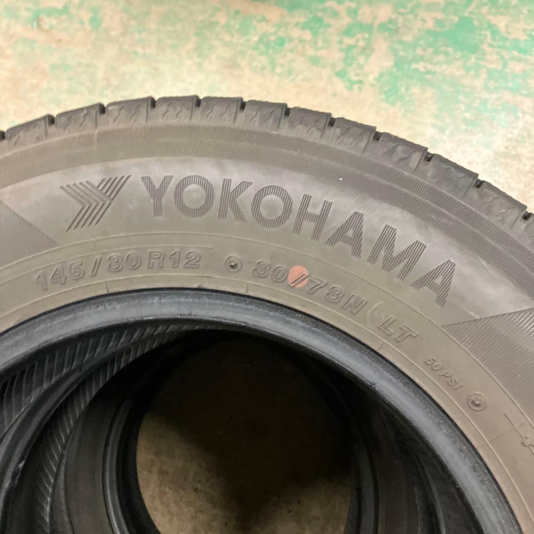 145/80R12 4本セット ヨコハマiceGUARD iG91