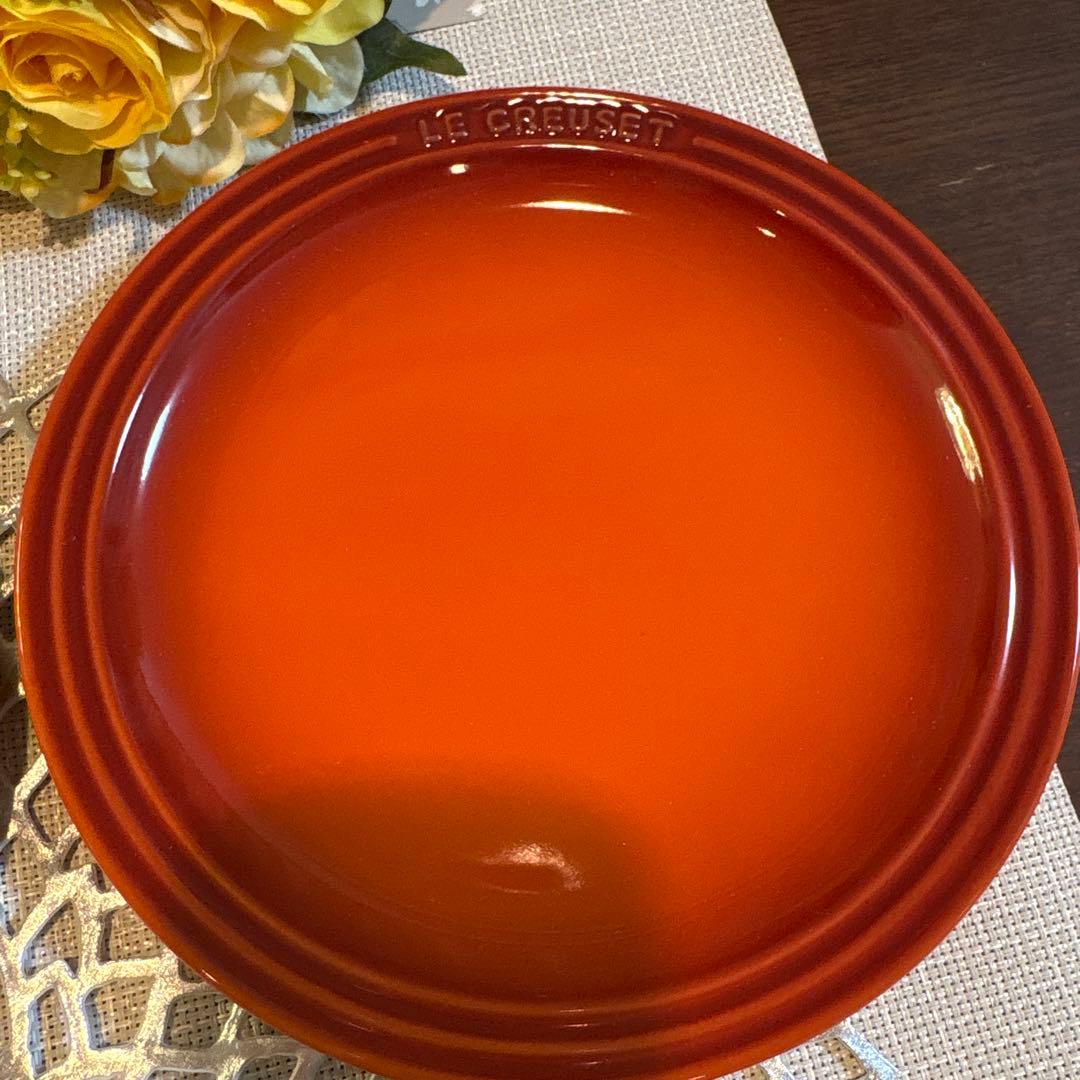 ル・クルーゼ♡ラウンドプレート23㎝4枚