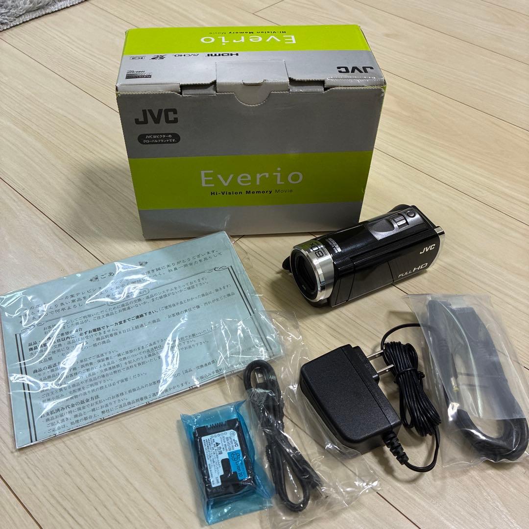 JVC Everio FULL HD ビデオカメラ 本体　GZ-HM133