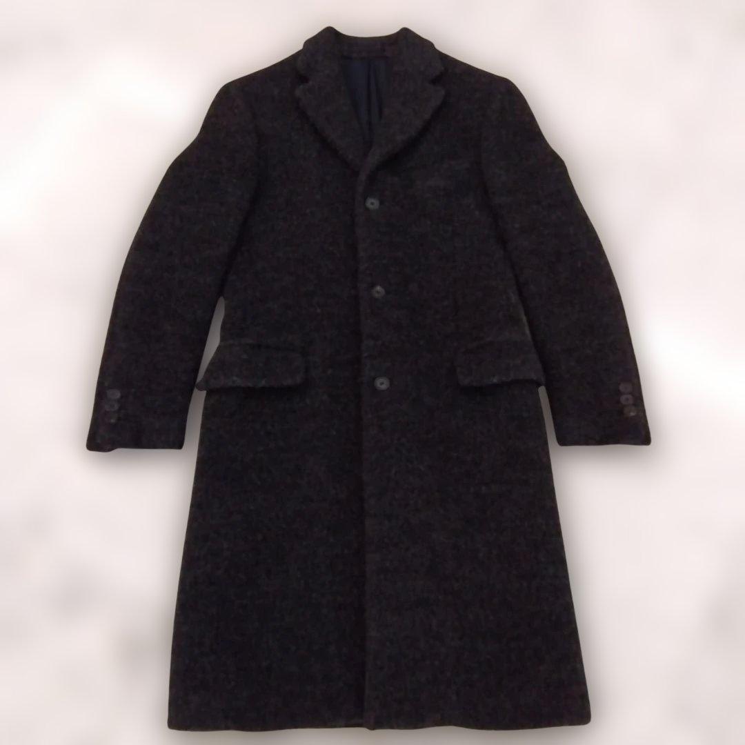 美品　PRADA　最高級ウール　 チェスターコート　ヴィトンのコートカバー付き