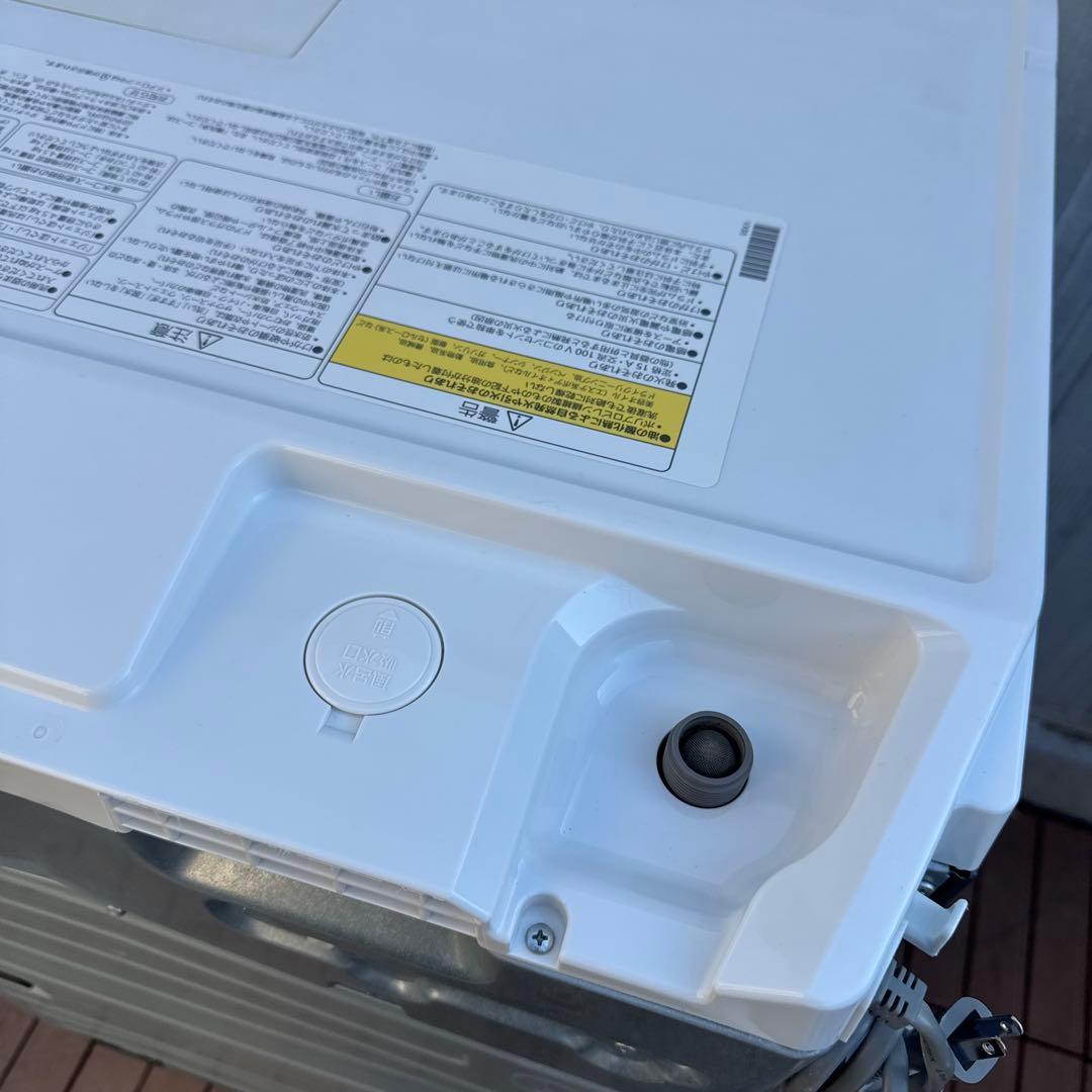 送料込 Panasonic ドラム式洗濯乾燥機10kg/6kg インテリアドラム