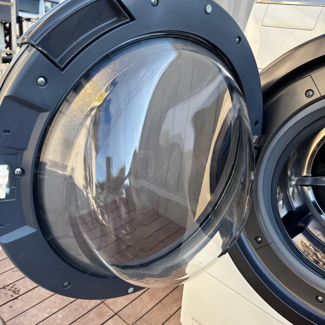 送料込 Panasonic ドラム式洗濯乾燥機10kg/6kg インテリアドラム