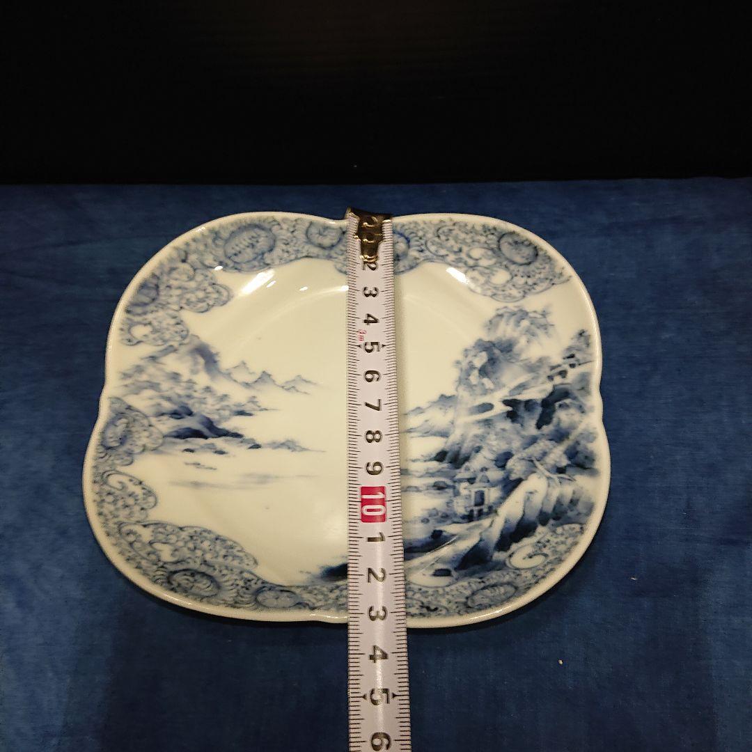 染付、白磁古伊万里、山水画