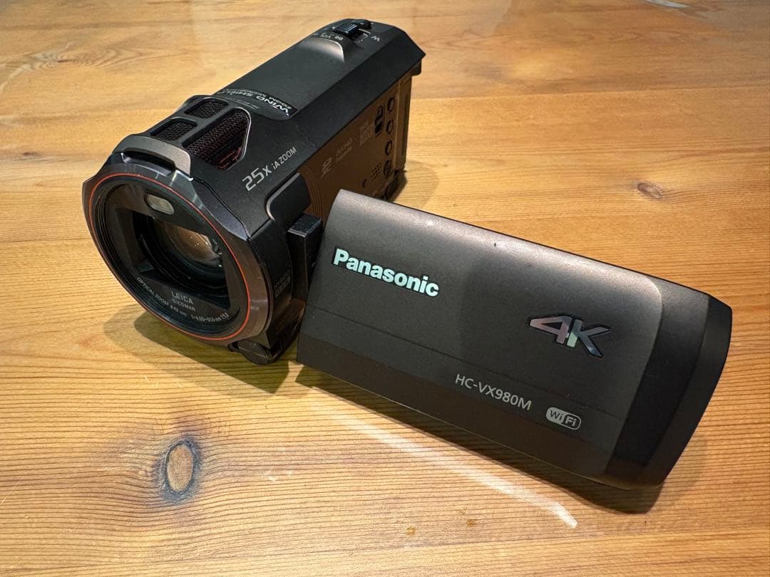 Panasonic4Kビデオカメラ HC-VX980M
