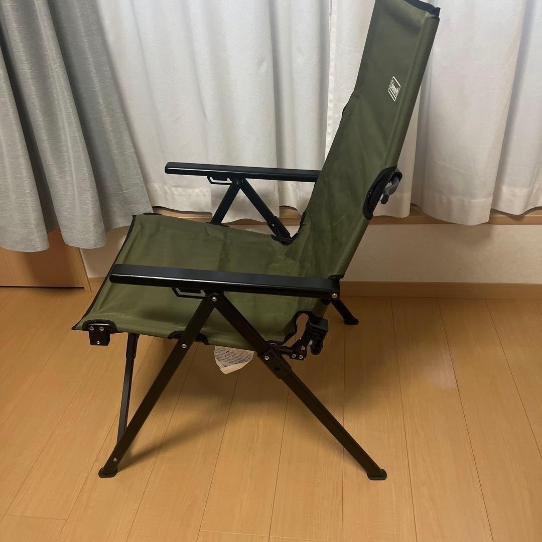 (美品)コールマン　レイチェア　オリーブ