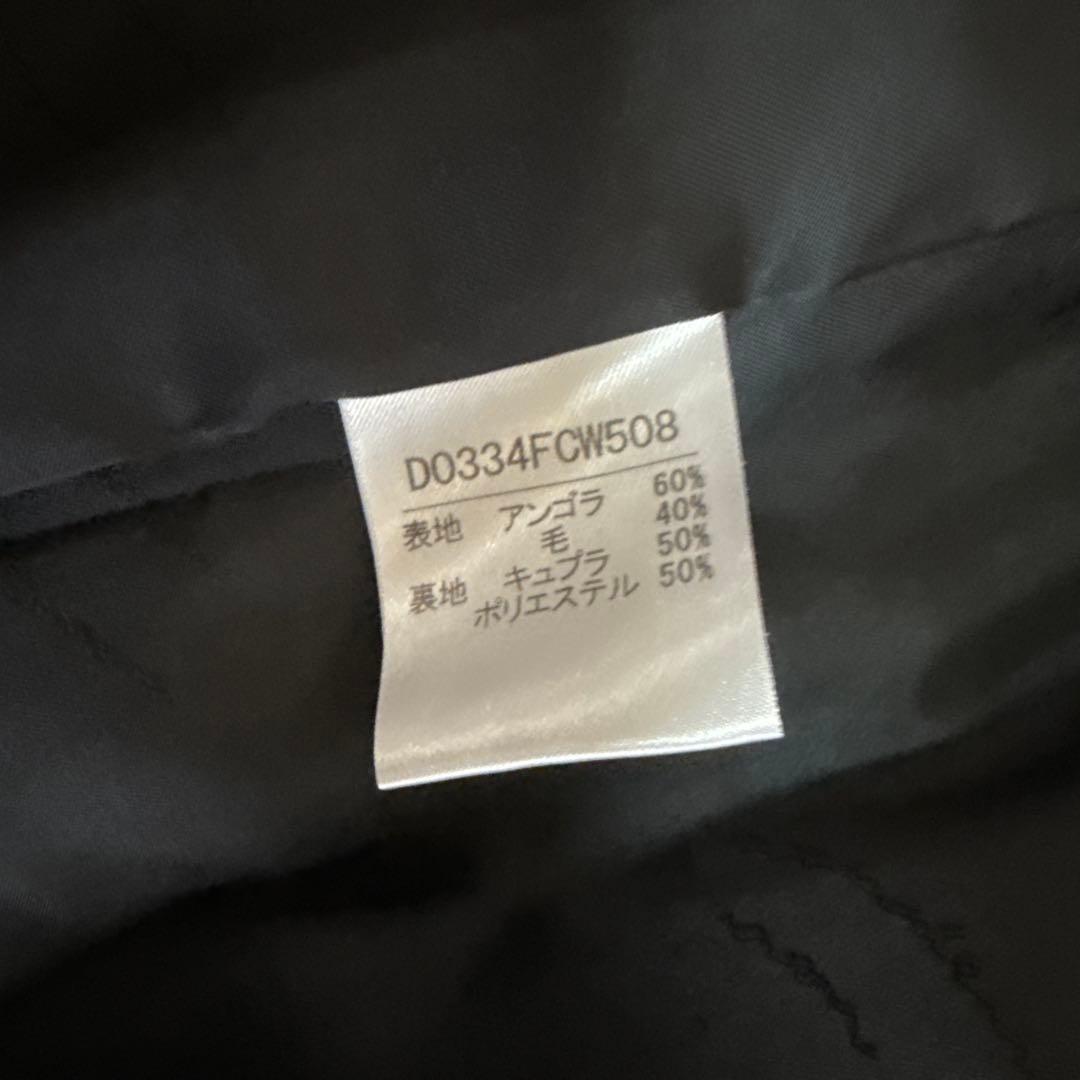 マドモアゼルノンノン　柔らかで軽いダッフルコート　ブラック　説明文お読みください