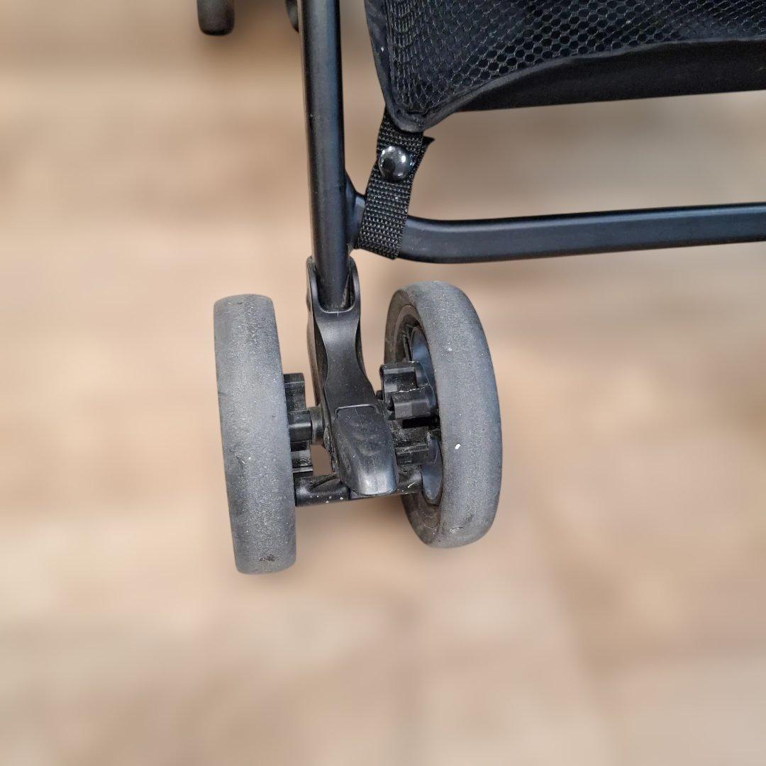 美品☆アップリカ カルーンエアードットNV軽量 両対面ベビーカーおまけ付☆