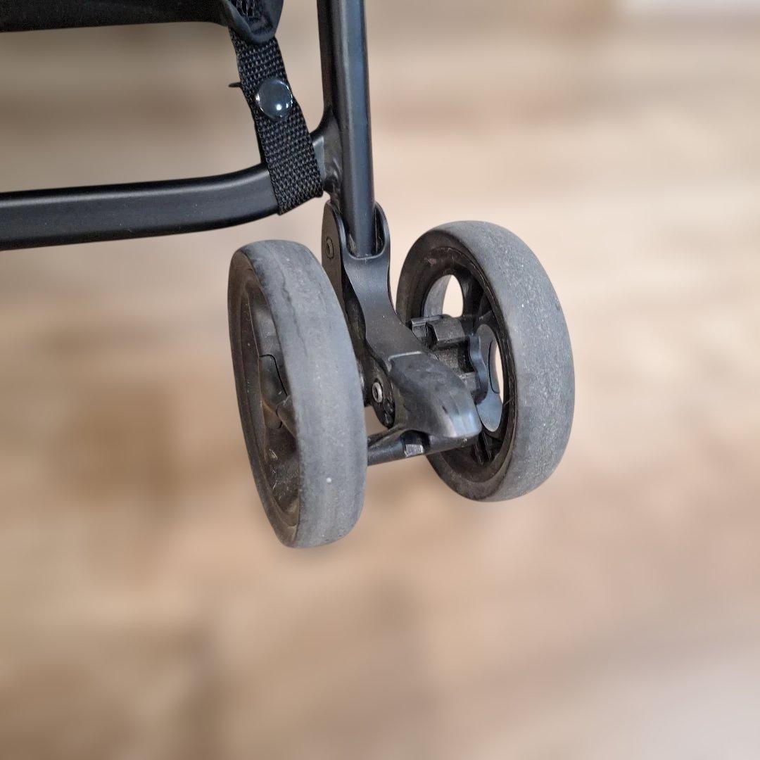 美品☆アップリカ カルーンエアードットNV軽量 両対面ベビーカーおまけ付☆