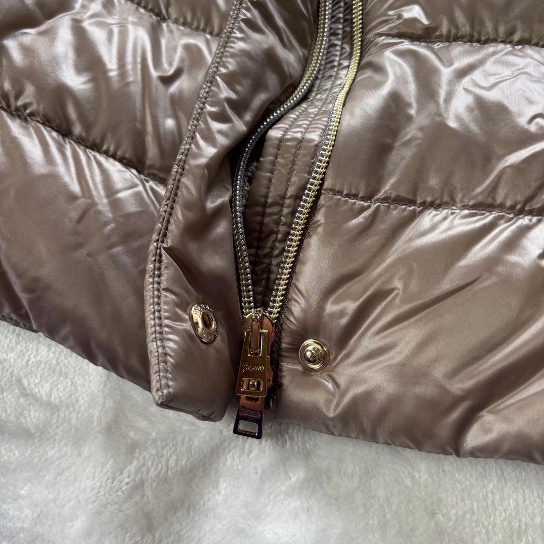 【美品✨】ヘルノHERNO ダウンベスト　ベージュ　M