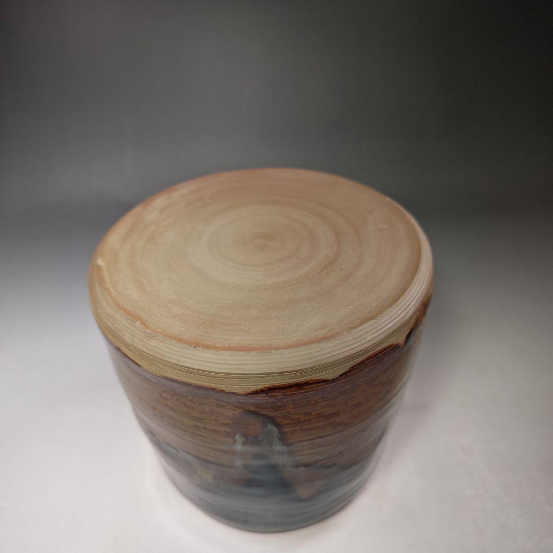 イ562 水指『亀井楽山造　鵬雲斎　極箱』『高取　管耳水指　共箱』茶道具