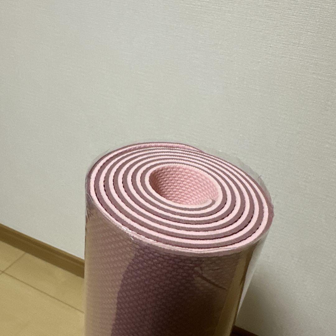廃盤未開封 SUKALA スカラ ヨガマット リバーシブル ローズ ピンク 軽量