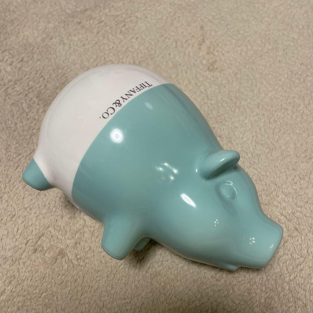 Tiffany & Co. ティファニーブルー ブタ型貯金箱