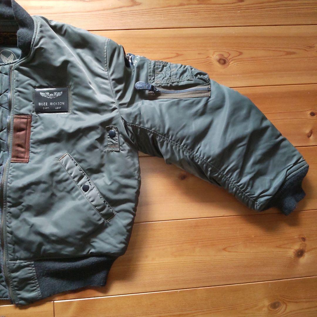 だ*い様 Buzz Rickson MA-1 フライトジャケット カーキ M品番