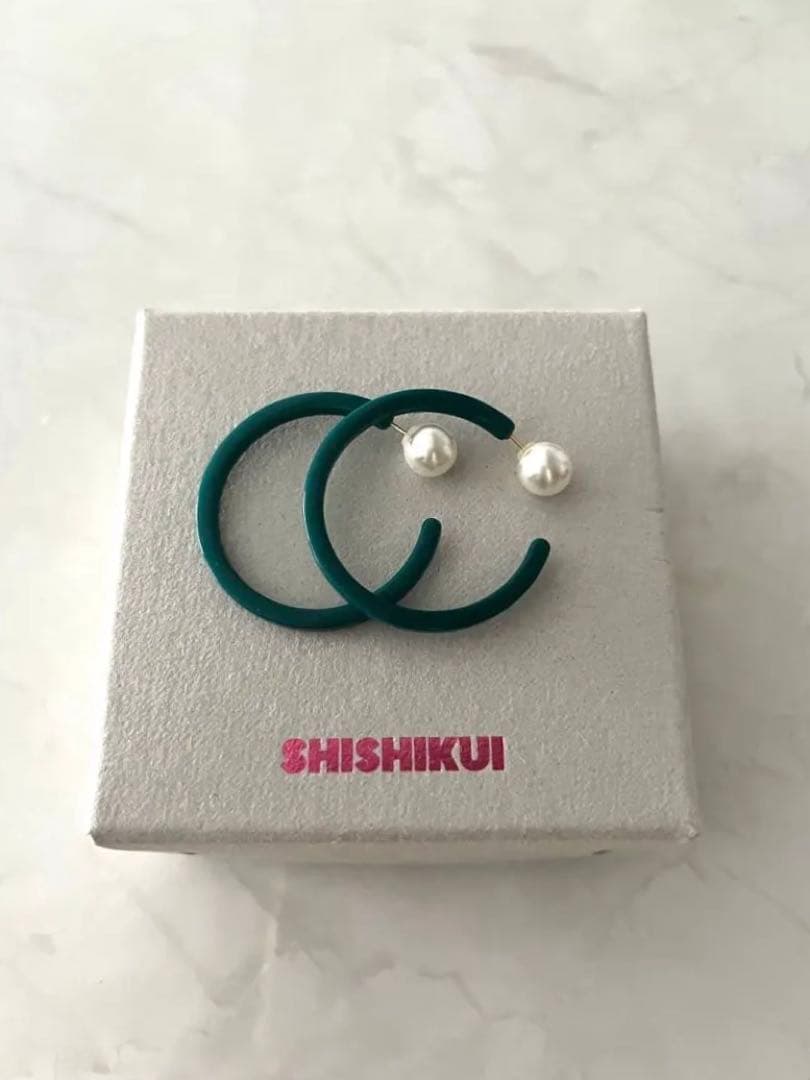 アクセサリー The shishikui Pierce IIII / Dark GREEN