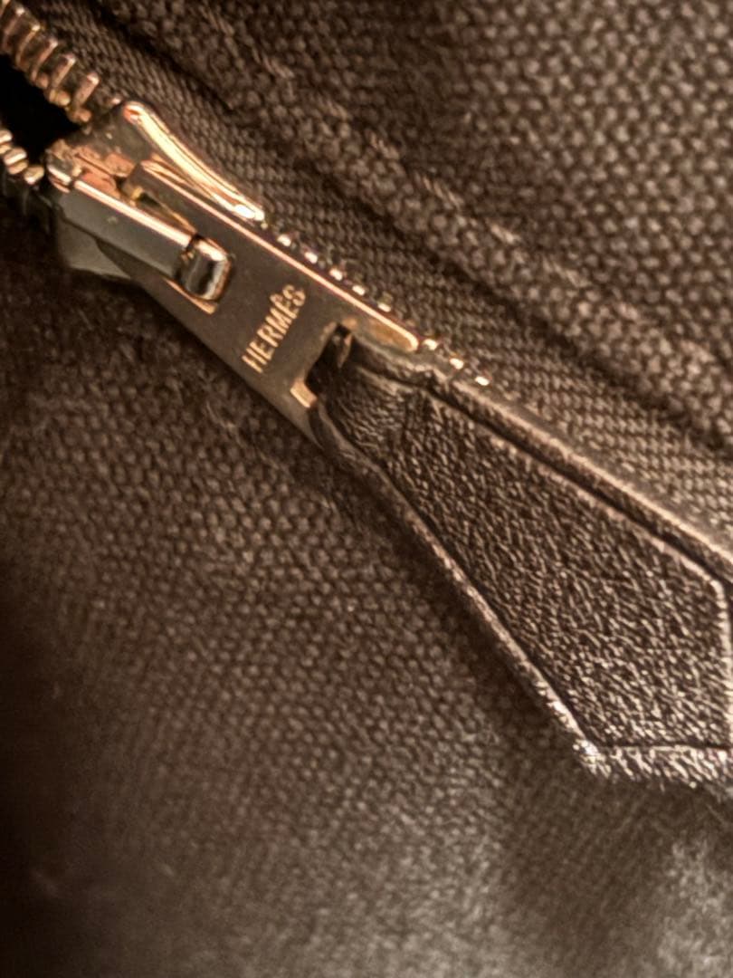 HERMES エルメス トロカホリゾンタルMM トートバッグ キャンバス bag