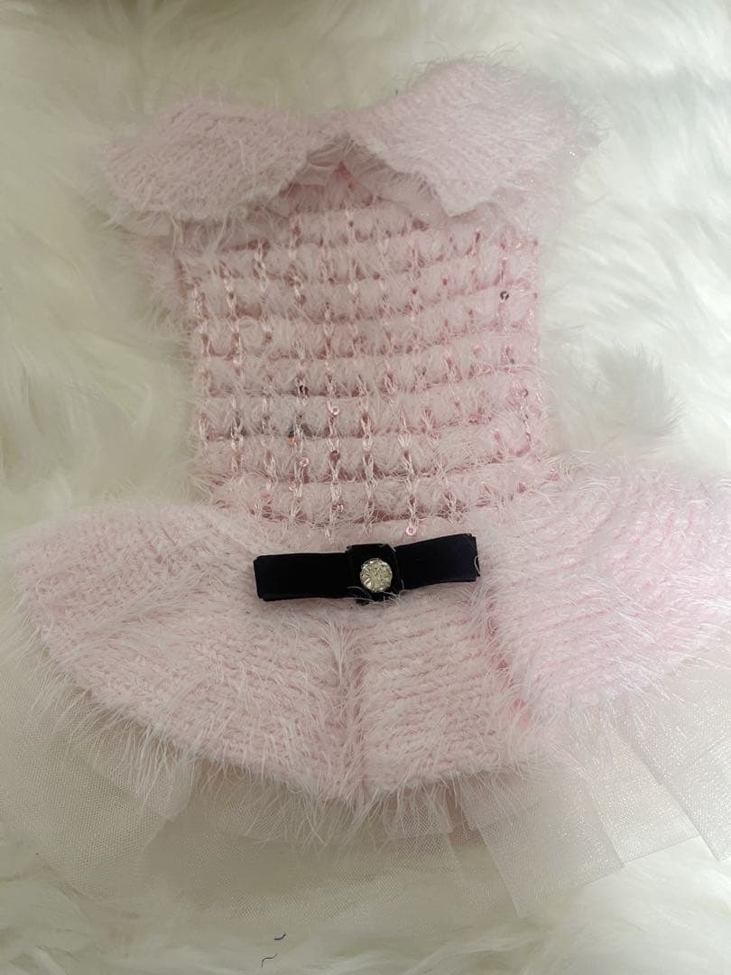 最終値下げ　リュクスバーディ新品アリュールニットワンピースSS 14300円