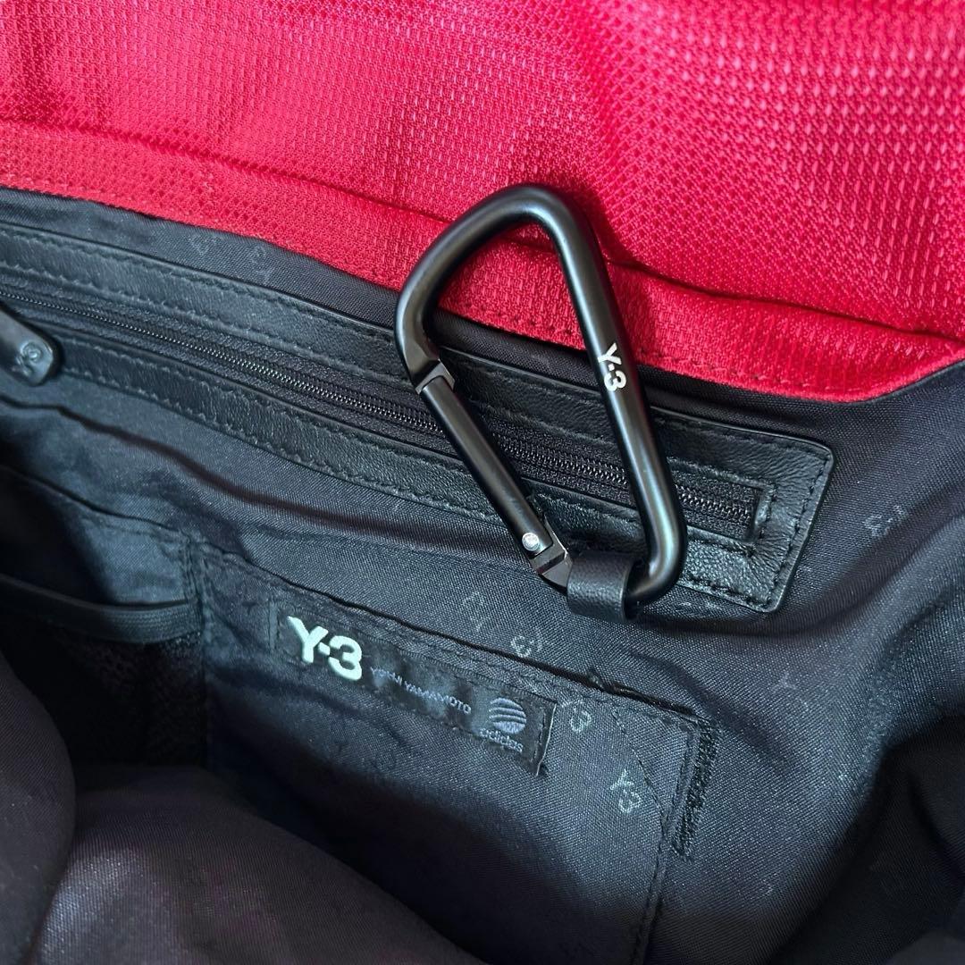 Y-3 ギミック メッセンジャーバッグ ショルダーバッグ レッド