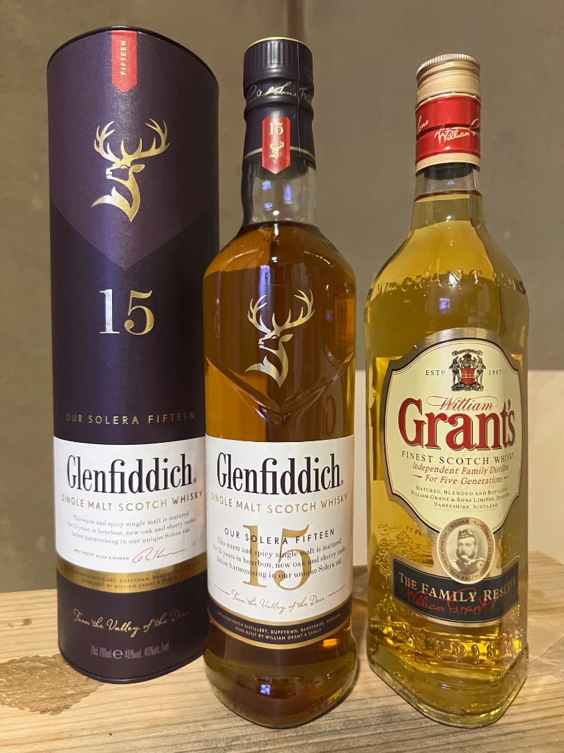 グレンフィディック　15年　グランツ