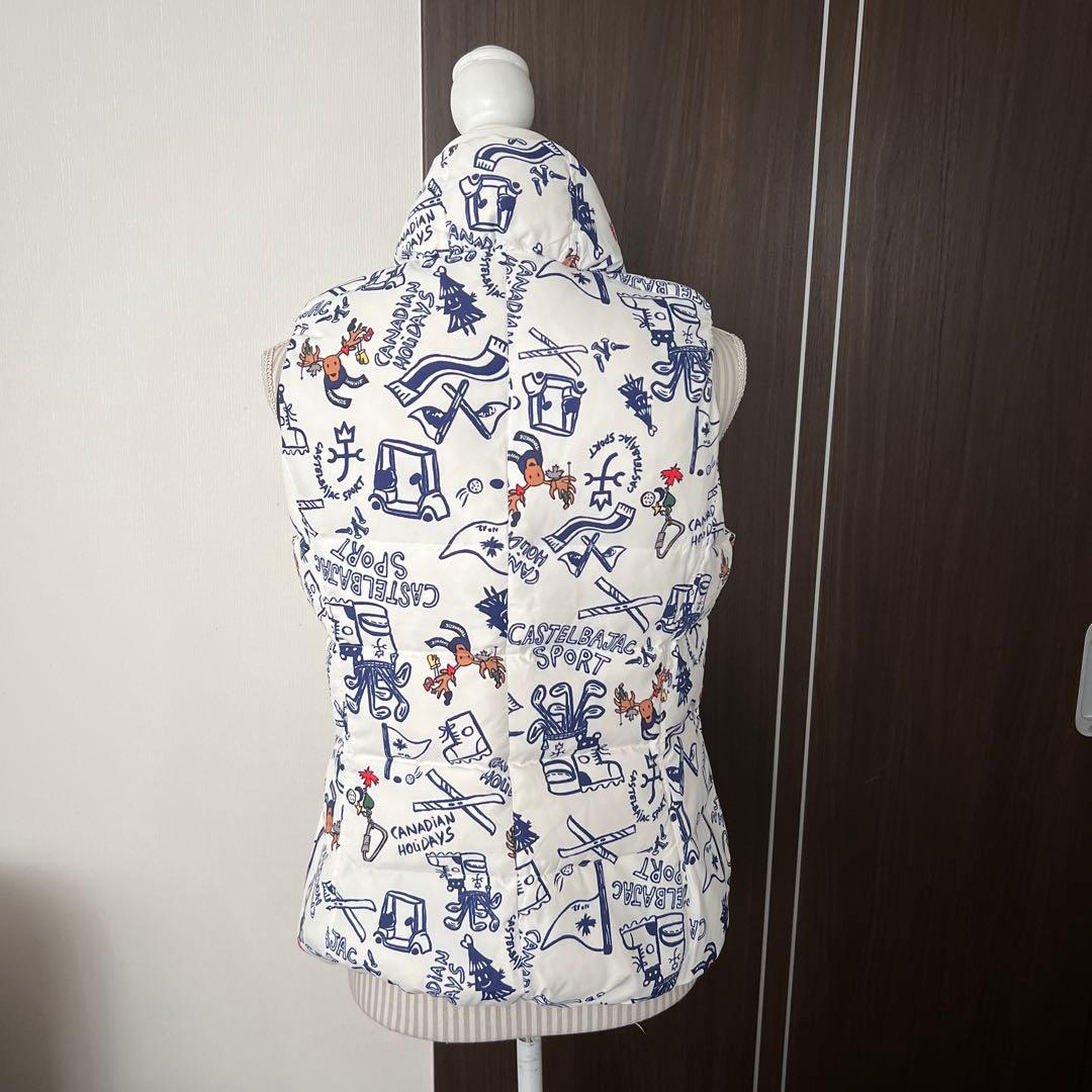 美品カステルバジャックダウンベスト☆