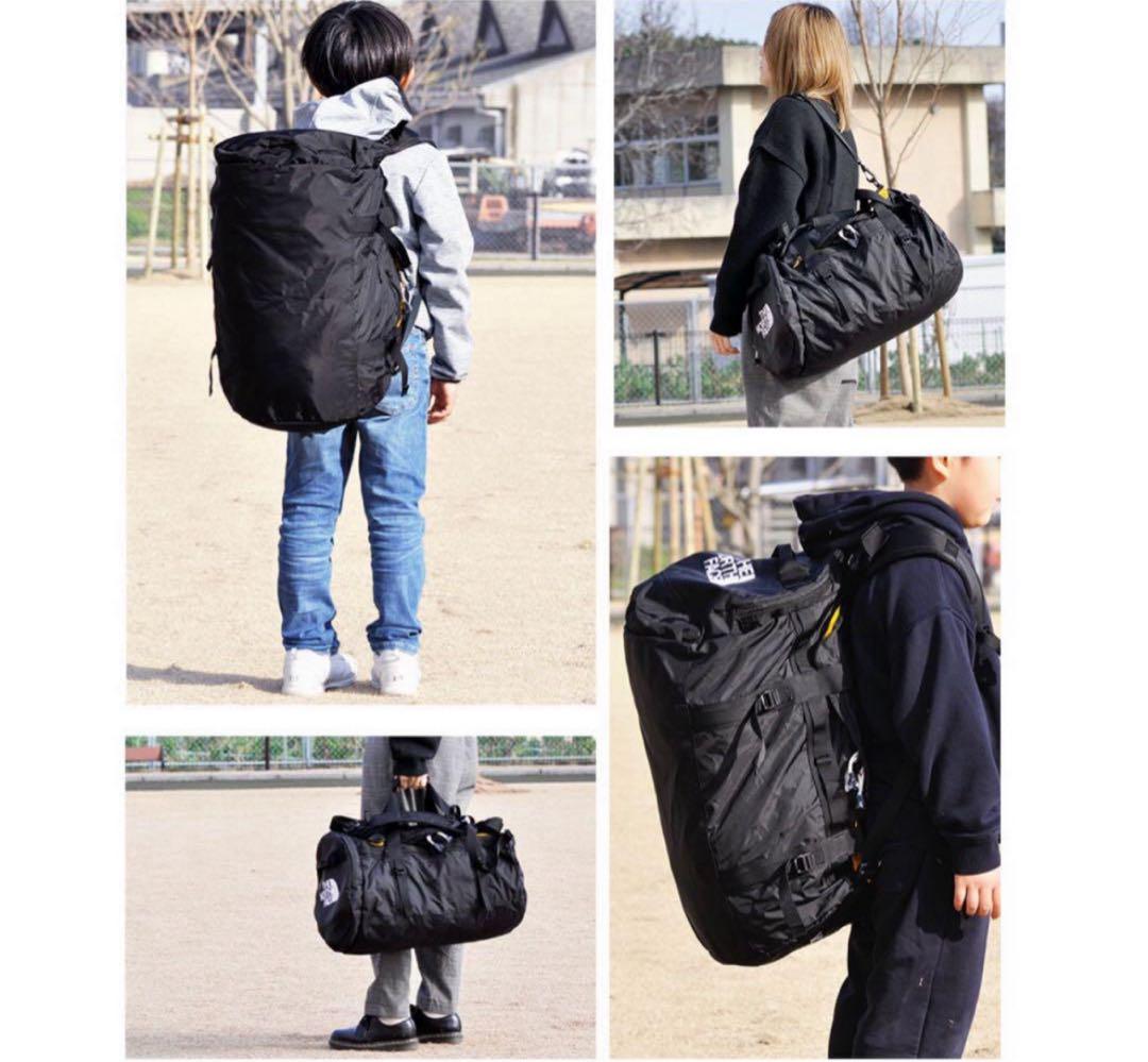 【新品】ノースフェイス バッグ ナイロンダッフル50 ブラック