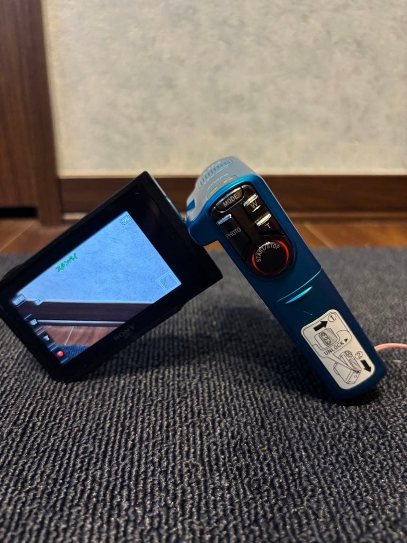 Sony 防水ハンディカムHDR-GW77 ブルー