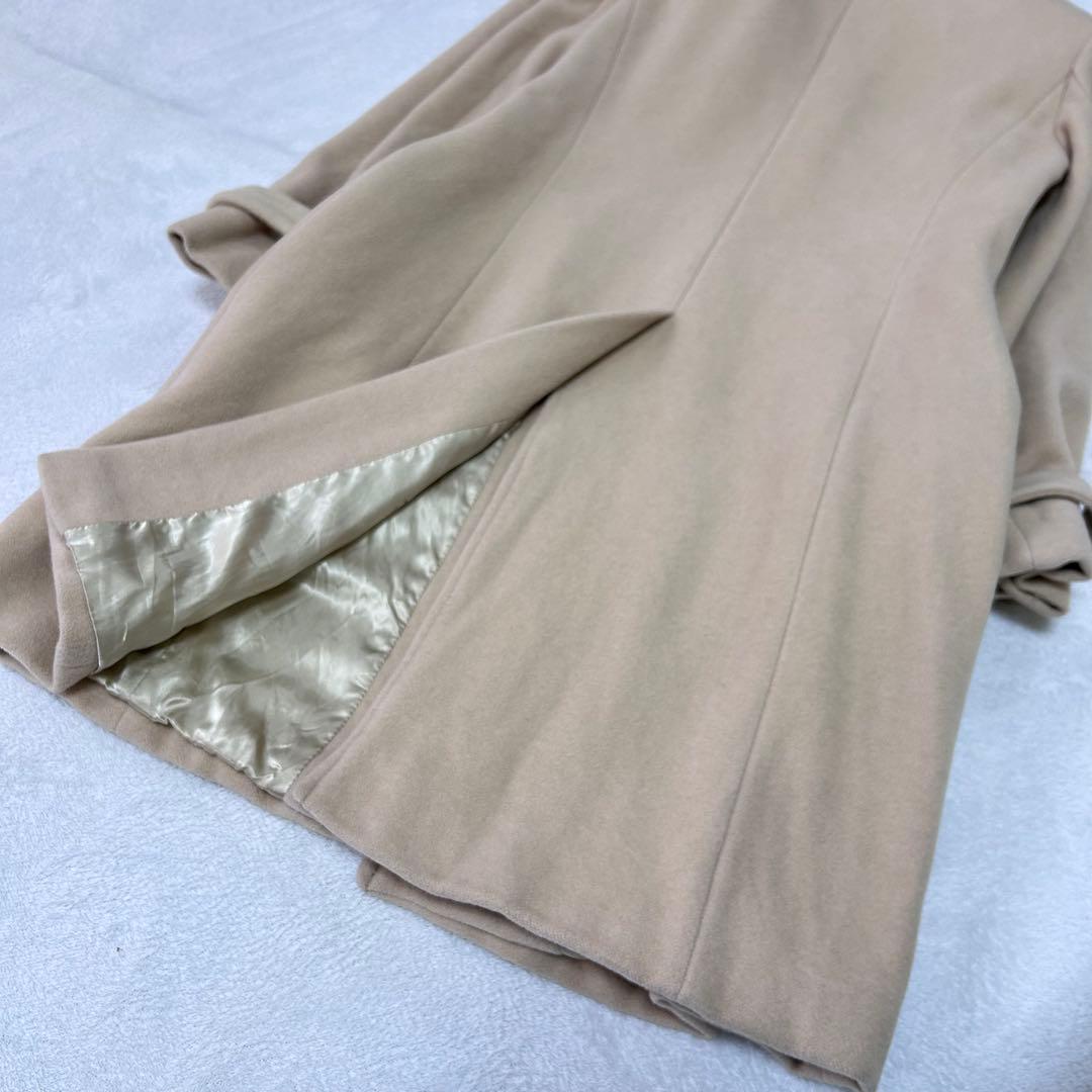 マックスマーラ　マックスアンドコー アンゴラ　ダブルコート　ベージュ　40