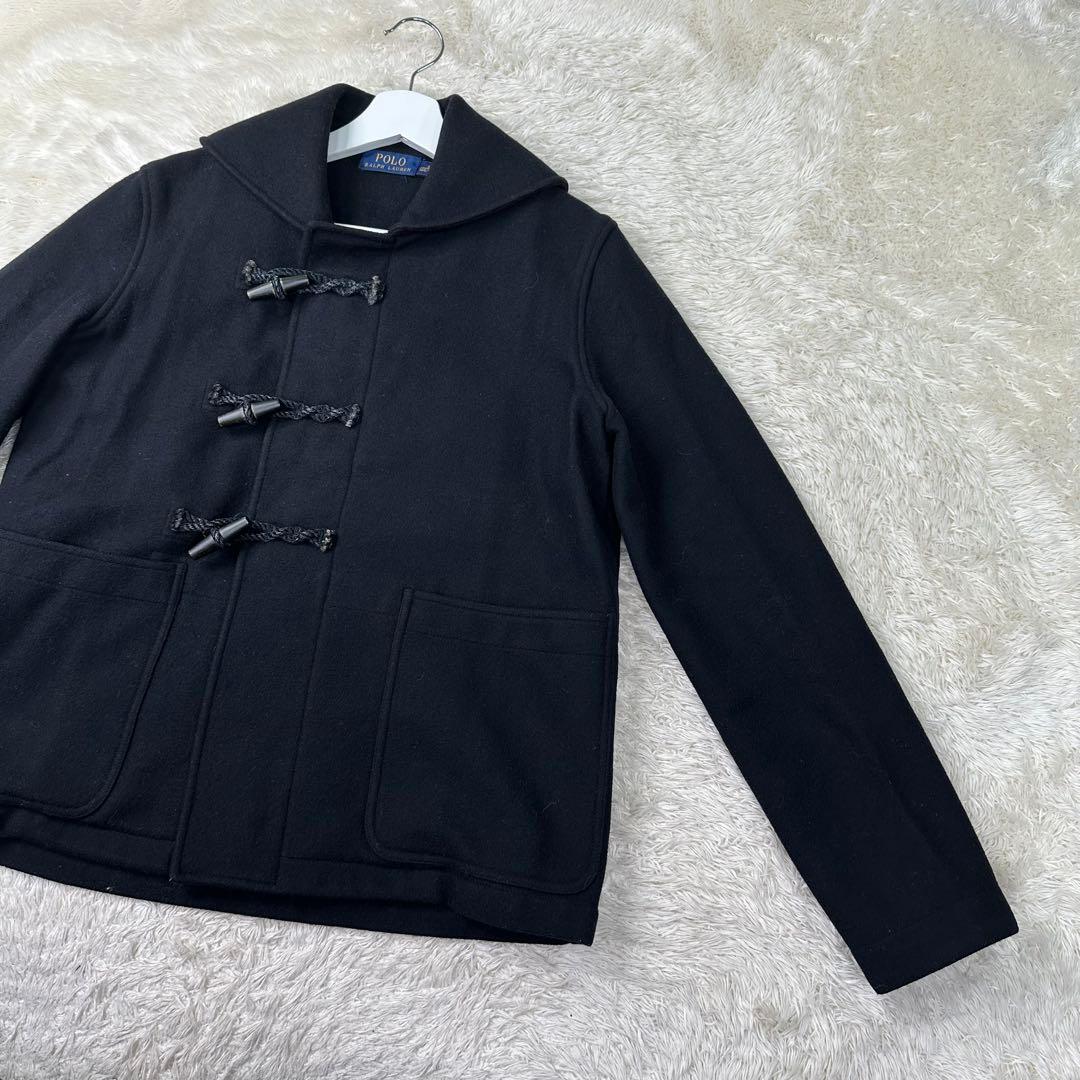 Polo Ralph Lauren ダッフルコート ショート丈 トグル ブラック