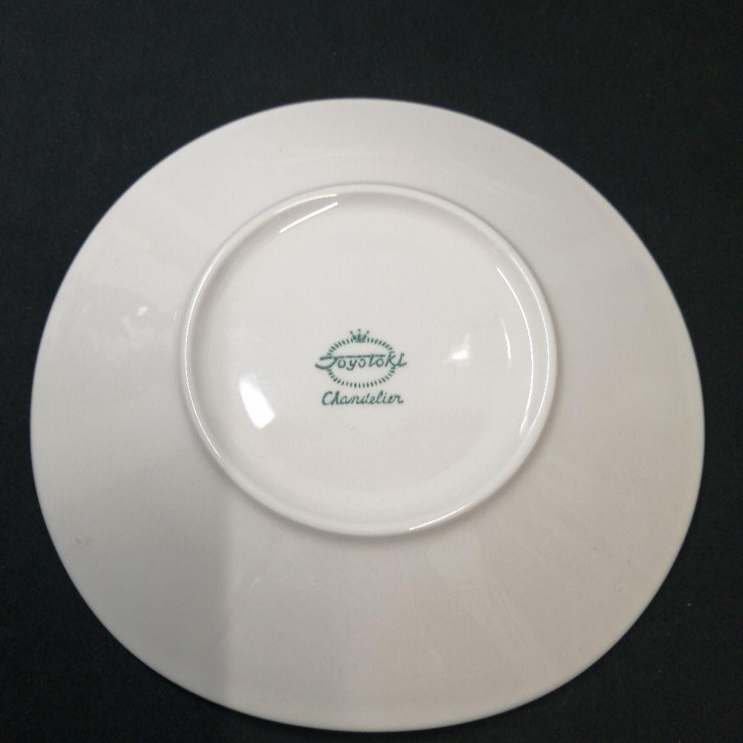 東洋陶器　Toyotoki chandelier ケーキ皿　6枚セット昭和レトロ