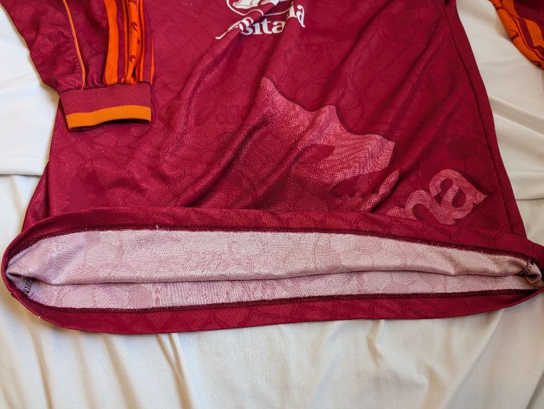 【貴重な長袖！】フランチェスコ・トッティ/ ASローマ/H/95-66モデル