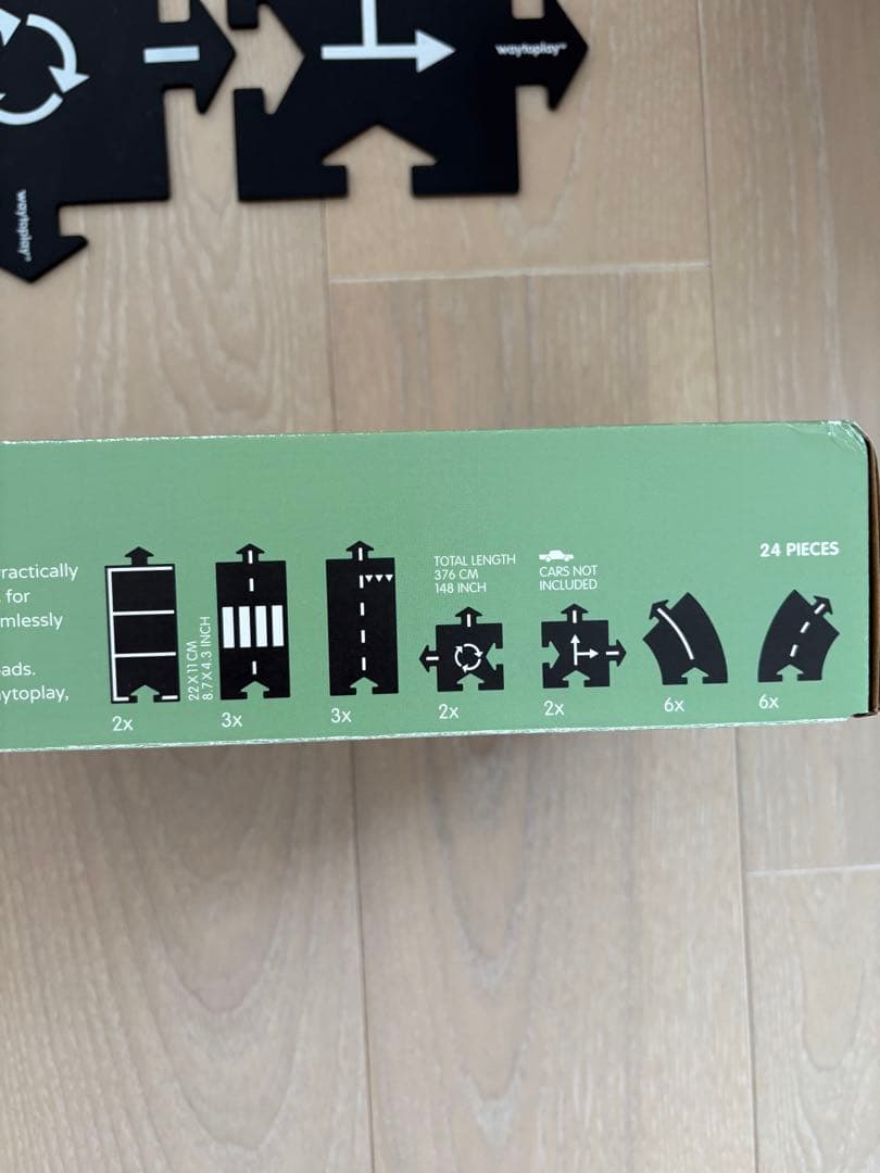 waytoplay ウェイトゥプレイ　道路おもちゃ 24ピース