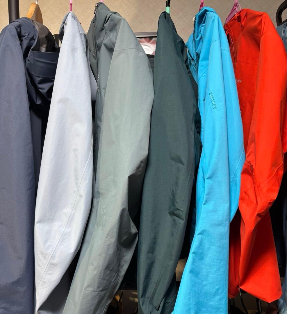 極美品ARC'TERYX zeta sl jacketマウンテンパーカーCRUX