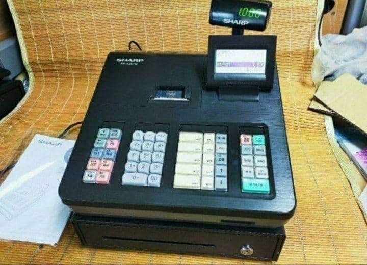 シャープレジスター　XE-A207B-BPC連携売上管理設定無料　241007