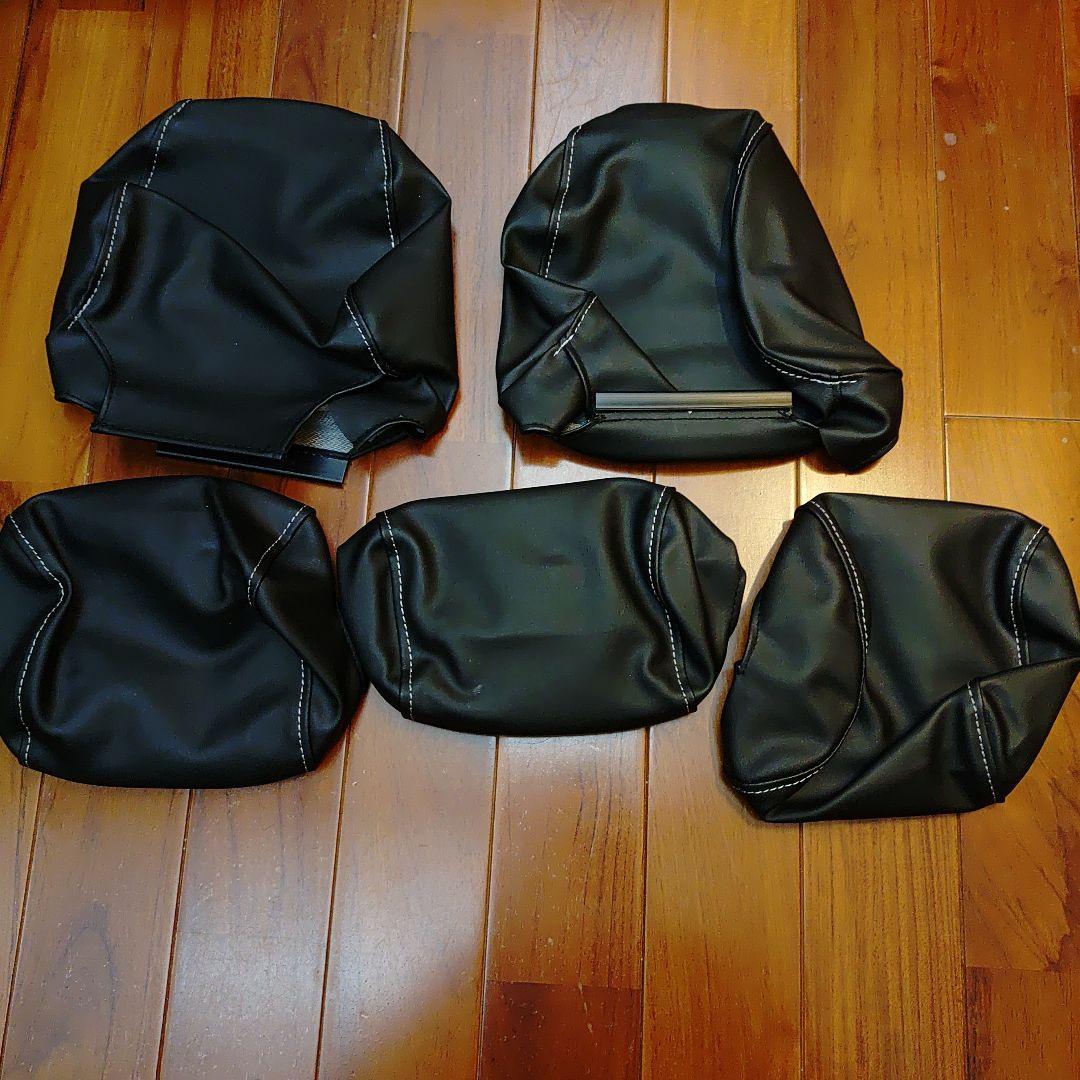 ライズ　トヨタ純正　革調シートカバー