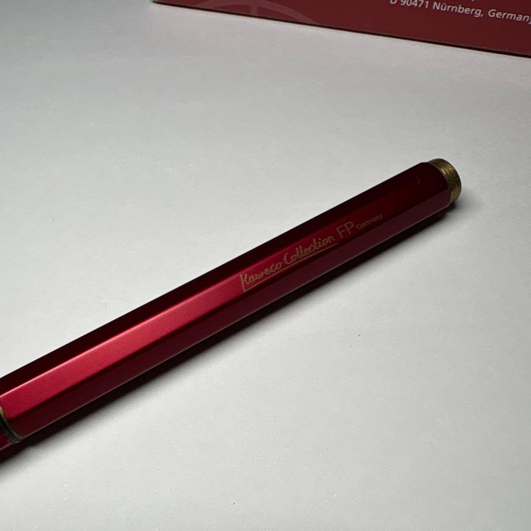 廃番 廃盤 カヴェコ スペシャル レッド 万年筆