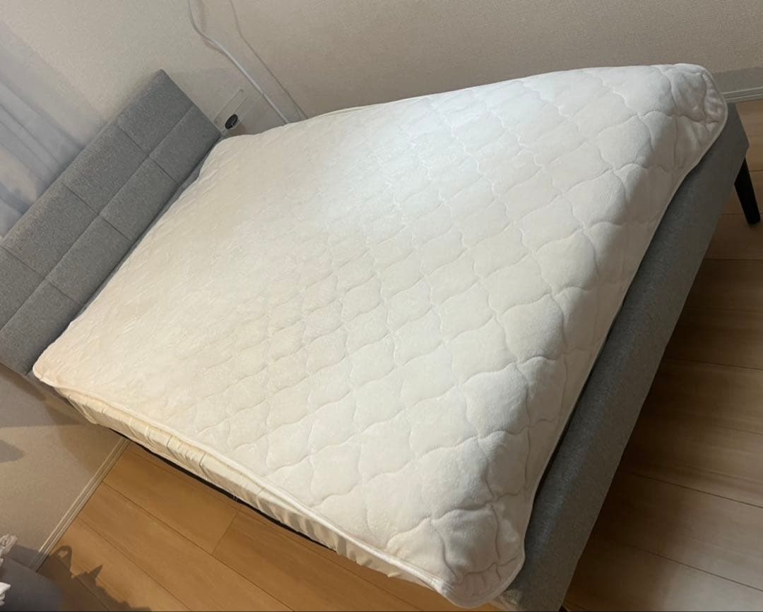 【初売りセール】セミダブル マットレス ポケットコイル ホワイト 20cm