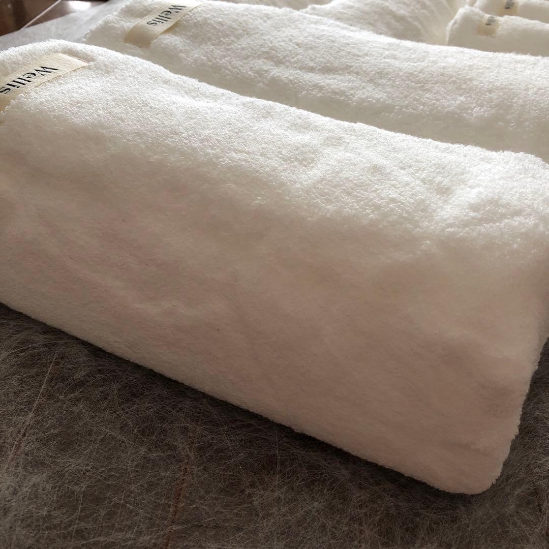 未使用　Wellis フルセット　ナチュラルホワイト　ふわふわなタオルセット