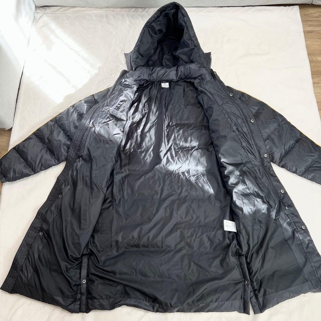 ナイキ　ダウンベンチコート　ブラック/ゴールド　M