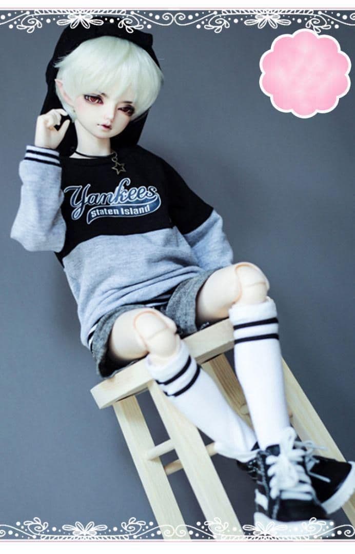 BJD 1/4 ドール本体 Woosoo elf ハンドメイド